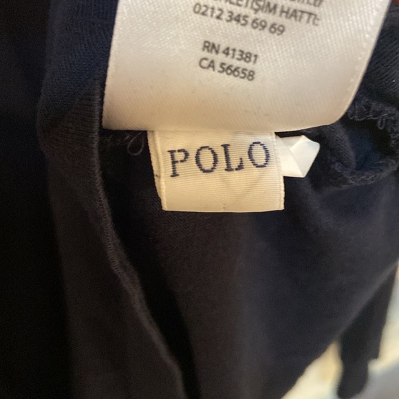 🔥EC🔥Polo Ralph Lauren 100% Cotton Embroidered Logo and Flag Long Sleeve Shirt. - Picture 7 of 8